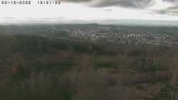 Humpolec z hradu Orlík