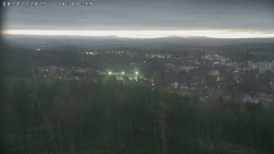 Humpolec z hradu Orlík