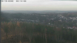 Humpolec z hradu Orlík