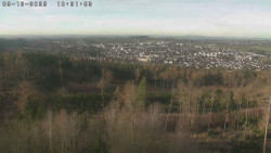 Humpolec z hradu Orlík