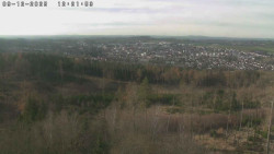 Humpolec z hradu Orlík