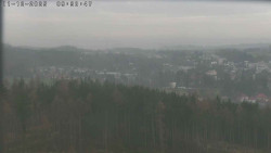 Humpolec z hradu Orlík