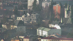 Humpolec z hradu Orlík