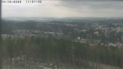 Humpolec z hradu Orlík