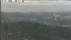 Humpolec z hradu Orlík