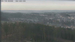 Humpolec z hradu Orlík