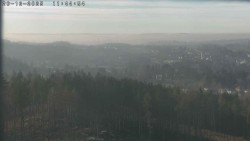 Humpolec z hradu Orlík