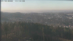 Humpolec z hradu Orlík