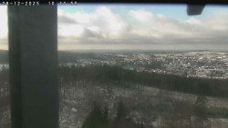 Humpolec z hradu Orlík