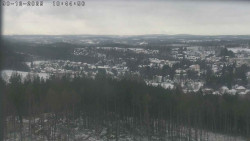 Humpolec z hradu Orlík