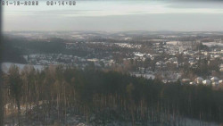 Humpolec z hradu Orlík