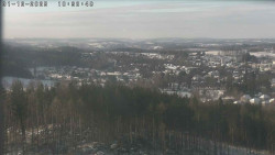 Humpolec z hradu Orlík