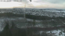 Humpolec z hradu Orlík