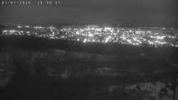 Humpolec z hradu Orlík