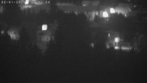 Město Humpolec - Humpolec z hradu Orlík - 2.1.2026 v 00:02 Město Humpolec - Humpolec z hradu Orlík - 2.1.2026 v 00:02