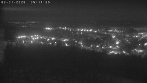 Město Humpolec - Humpolec z hradu Orlík - 2.1.2026 v 05:15 Město Humpolec - Humpolec z hradu Orlík - 2.1.2026 v 05:15