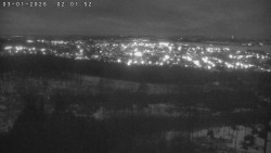 Humpolec z hradu Orlík