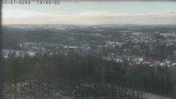 Humpolec z hradu Orlík