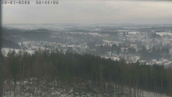 Humpolec z hradu Orlík