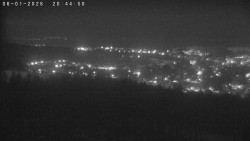 Humpolec z hradu Orlík