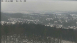 Humpolec z hradu Orlík