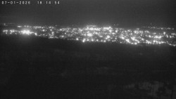 Humpolec z hradu Orlík