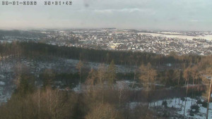 Město Humpolec - Humpolec z hradu Orlík - 8.1.2026 v 09:01 Město Humpolec - Humpolec z hradu Orlík - 8.1.2026 v 09:01