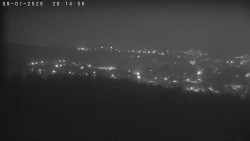 Humpolec z hradu Orlík