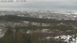 Humpolec z hradu Orlík