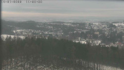 Humpolec z hradu Orlík