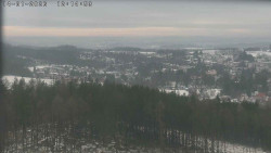 Humpolec z hradu Orlík