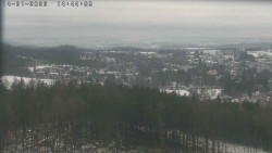 Humpolec z hradu Orlík