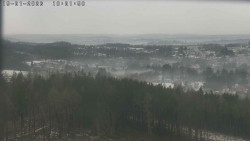 Humpolec z hradu Orlík