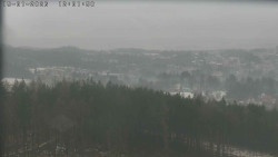 Humpolec z hradu Orlík