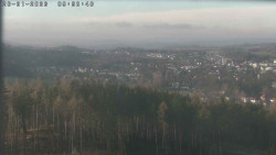 Humpolec z hradu Orlík