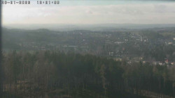 Humpolec z hradu Orlík