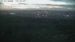 Humpolec z hradu Orlík