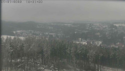 Humpolec z hradu Orlík