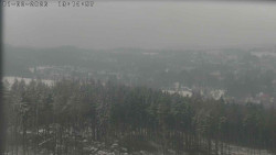 Humpolec z hradu Orlík