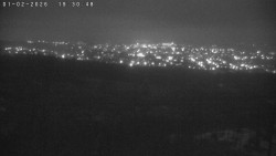 Humpolec z hradu Orlík