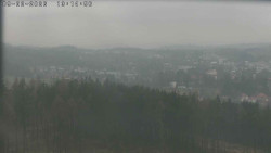 Humpolec z hradu Orlík