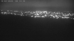 Humpolec z hradu Orlík