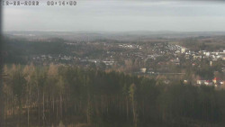 Humpolec z hradu Orlík