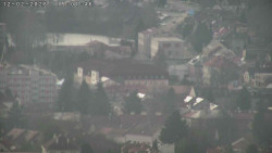 Humpolec z hradu Orlík