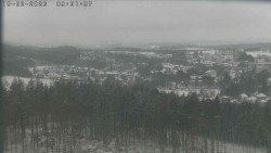 Humpolec z hradu Orlík