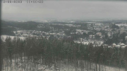 Humpolec z hradu Orlík