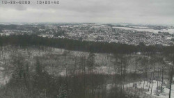 Humpolec z hradu Orlík