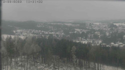 Humpolec z hradu Orlík