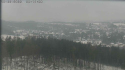 Humpolec z hradu Orlík