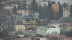 Humpolec z hradu Orlík